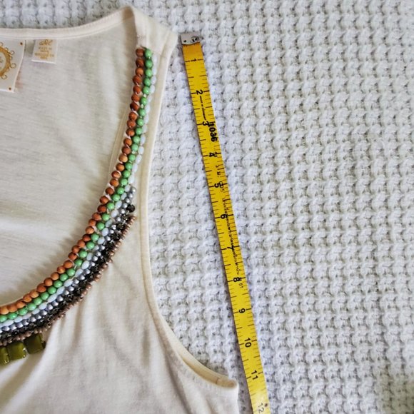 ANTHROPOLOGIE | Ric Rac Racerback Tank Top - Picture 5 of 8